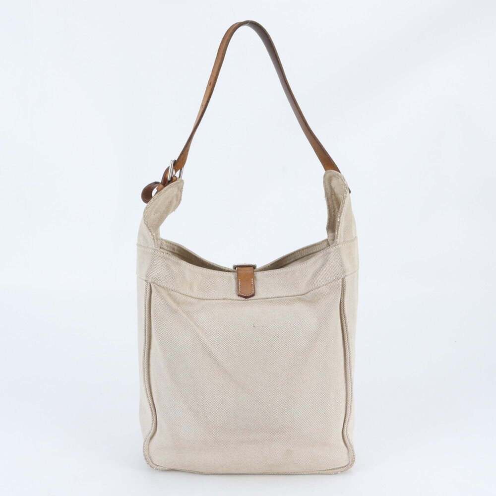 Hermes □M stamp Marwari PM leather and canvas one-shoulder bag, shoulder hand... - Picture 3 of 10